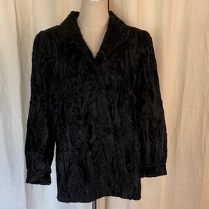 Vintage Persian Lamb Jacket Coat Art Deco